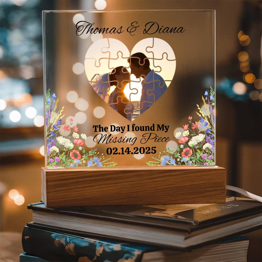 Personalized Missing Piece Square Acrylic