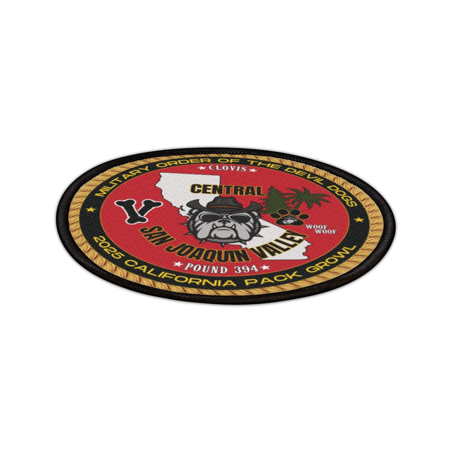 2025 MCL CA Pack Growl Patches
