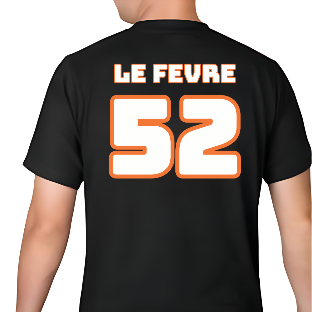 L&C Football TShirt | Custom Design | Personalization Options