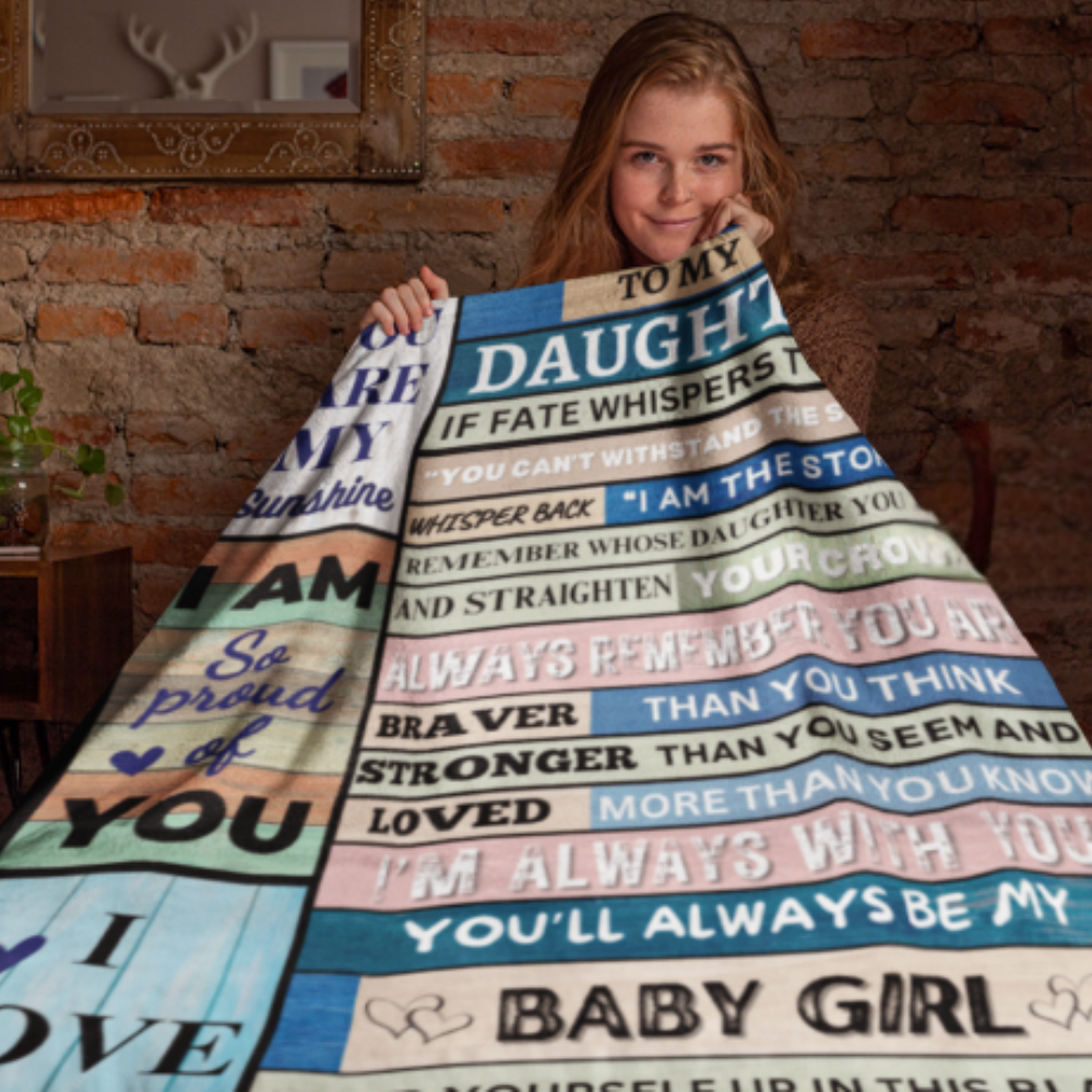 Daughter Blanket | Love, Mom π