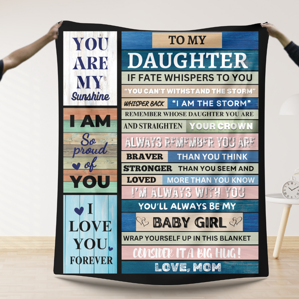 Daughter Blanket | Love, Mom π