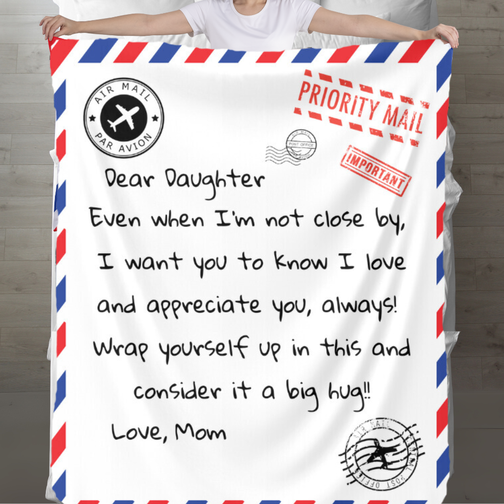Dear Love One Blanket | Personalized To & From Names