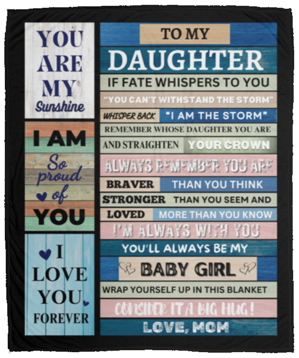 Daughter Blanket | Love, Mom π