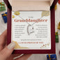 ๐๐To My Granddaughter, I am so proud of you | Forever Love Necklace