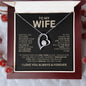 Wife Heart Necklace | Meeting you was fate