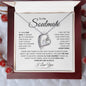 To My Soulmate Forever and Always | Forever Love Necklace
