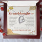๐๐To My Granddaughter, I am so proud of you | Forever Love Necklace