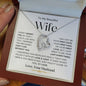 To My Beautiful Wife | Forever Love Necklace - WB2