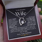 To My Beautiful Wife | Forever Love Necklace - BW2
