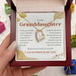 ๐๐To My Granddaughter, I am so proud of you | Forever Love Necklace