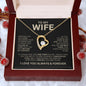 Wife Heart Necklace | Meeting you was fate