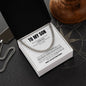 To My Son | Mother & Son Forever Linked Together Necklace | Christmas Gift