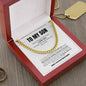 To My Son | Mother & Son Forever Linked Together Necklace | Christmas Gift