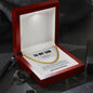 To My Son | Mother & Son Forever Linked Together Necklace | Christmas Gift