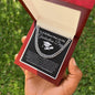 To a Brilliant Man | Cuban Link Necklace | Graduation (BW)
