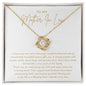 Gift for Mother-in-law | Love Knot Necklace