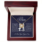 To My Mom | From Son | Love Knot Necklace | Mother's Day