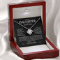 To My Daughter, Love Dad | Love Knot Necklace