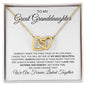 Gifts for Great Granddaughter | Interlocking Hearts Necklace