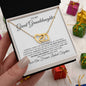 Gifts for Great Granddaughter | Interlocking Hearts Necklace