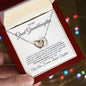 Gifts for Great Granddaughter | Interlocking Hearts Necklace