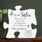 Gifts for Sister | Sister Acrylic Puzzle