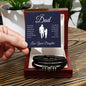To My Dad | Love, Your Daughter | Love You Forever Bracelet