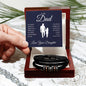 To My Dad | Love, Your Daughter | Love You Forever Bracelet
