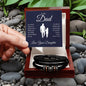 To My Dad | Love, Your Daughter | Love You Forever Bracelet