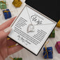 To My Beautiful Wife | Forever Love Necklace - WB1
