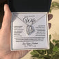 To My Beautiful Wife | Forever Love Necklace - WB1