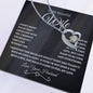To My Beautiful Wife | Forever Love Necklace - BW1