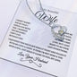 To My Beautiful Wife | Forever Love Necklace - WB1