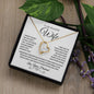 To My Beautiful Wife | Forever Love Necklace - WB1
