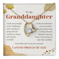 ๐๐To My Granddaughter, I am so proud of you | Forever Love Necklace