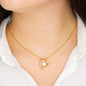 Wife Heart Necklace | Meeting you was fate
