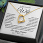 To My Beautiful Wife | Forever Love Necklace - WB1