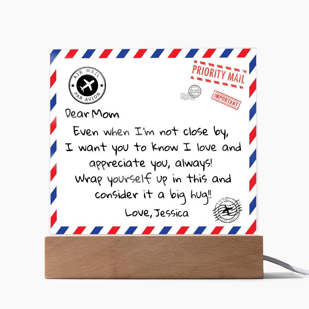 Dear loved one Letter Acrylic | Personalized Gift