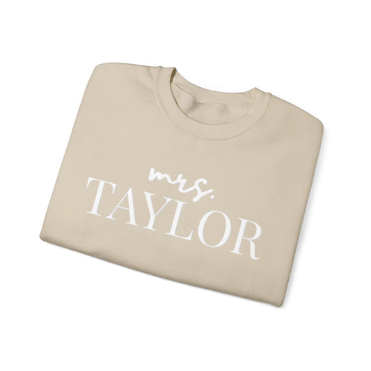 Personalized Future Mrs. Sweatshirt