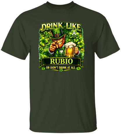 Drink like a... St Patrick's Day Personalized Shirt