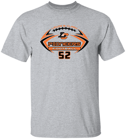 L&C Football TShirt | Custom Design | Personalization Options