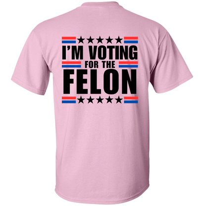 I'm Voting for the Felon TShirt