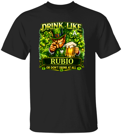 Drink like a... St Patrick's Day Personalized Shirt