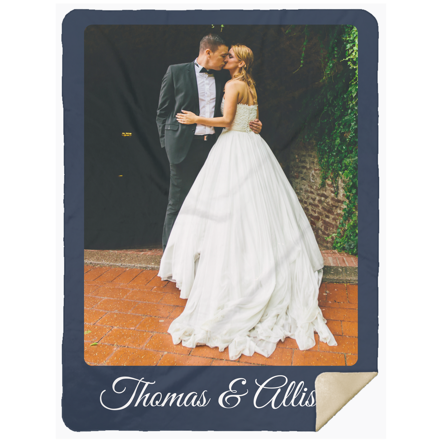 Personalized Wedding Blanket
