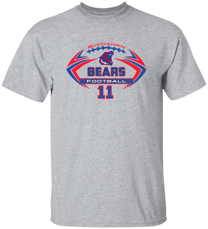 Buchanan Football TShirt | Custom Design | Personalization Options