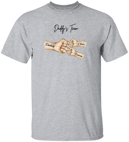 Daddy's Team | Personalized TShirt