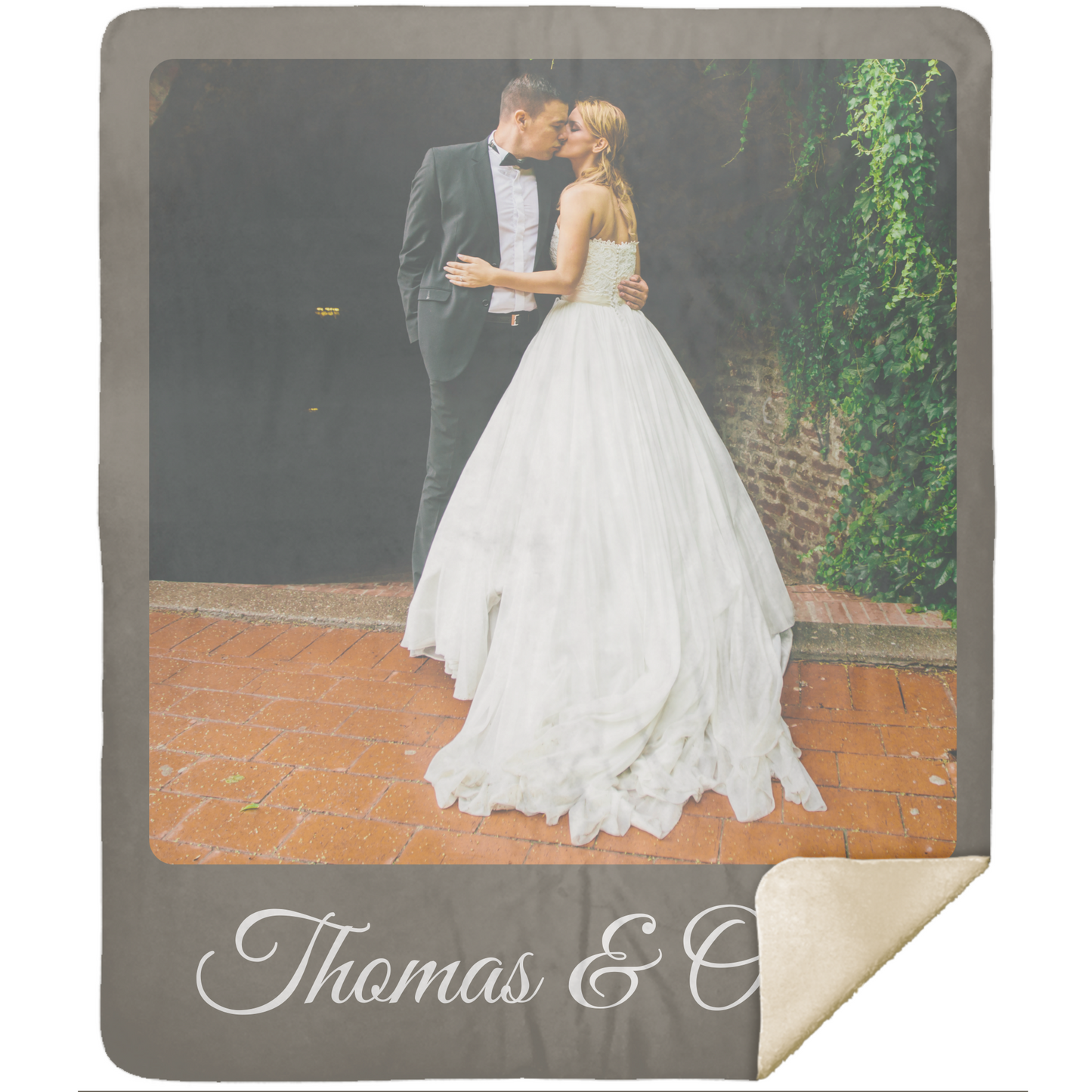 Personalized Wedding Blanket