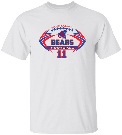 Buchanan Football TShirt | Custom Design | Personalization Options
