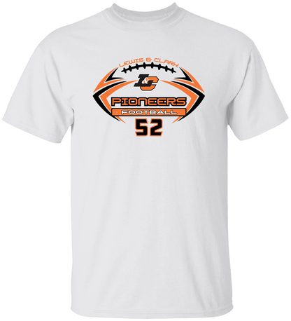 L&C Football TShirt | Custom Design | Personalization Options