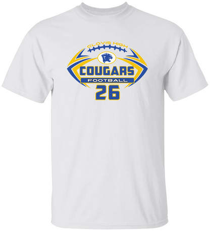 CHS Football TShirt | Custom Design | Personalization Options